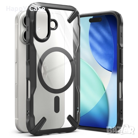 Apple iPhone 17 / Air / Pro / Pro Max / RINGKE FUSION X MagSafe Удароустойчив кейс гръб калъф, снимка 8 - Калъфи, кейсове - 51683090