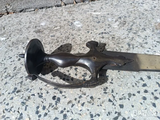 Индоперсийска сабя шамшир килидж, снимка 5 - Антикварни и старинни предмети - 49515716