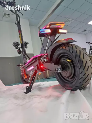 Сгъваема тротинетка 5200W XThunder Limited Edition 2023 Pro Max, снимка 12 - Други спортове - 48372246