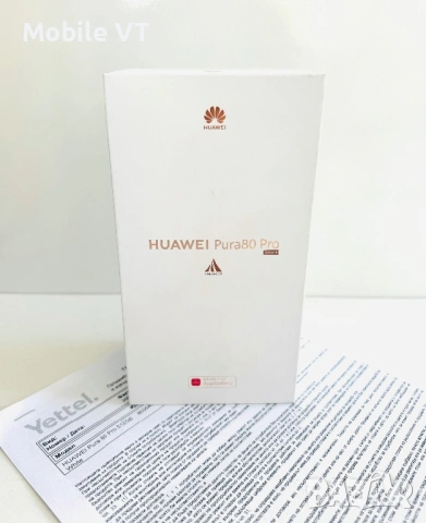 НОВ! Huawei Pura 80 Pro 512GB 12GB Ram White 36м.ГАРАНЦИЯ!