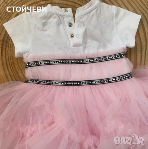 Бебешка рокличка Guess, снимка 2 - Комплекти за бебе - 53342393