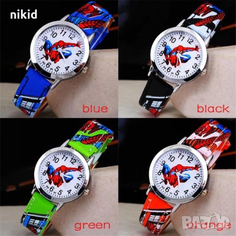 Спайдърмен SpiderMan детски ръчен часовник, снимка 7 - Детски - 22967253