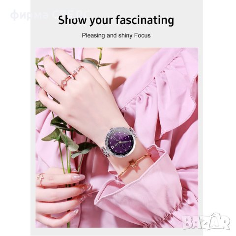 Смарт часовник STELS Q22, Водоустойчив IP68, Неръждаема стомана, снимка 7 - Смарт часовници - 41686674