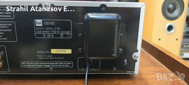 Dual CD 120 Сиди Плеър , снимка 11 - Други - 56110705