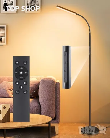 YTDRGB LED подова лампа,15 W 1500LM,дистанционно и сензорно управление, снимка 3 - Лед осветление - 49340642