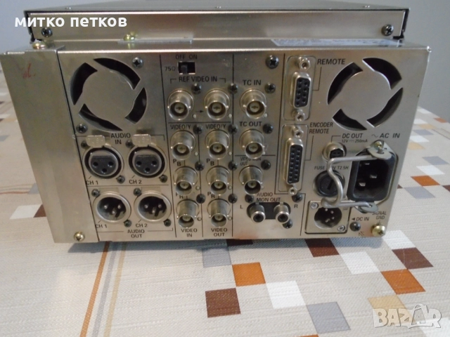 Dvcpro50 Panasonic aj-d95, снимка 6 - Плейъри, домашно кино, прожектори - 52647531