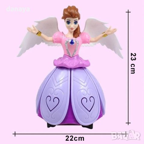 4126 Светеща танцуваща музикална кукла Angel Girl, снимка 7 - Кукли - 42445106