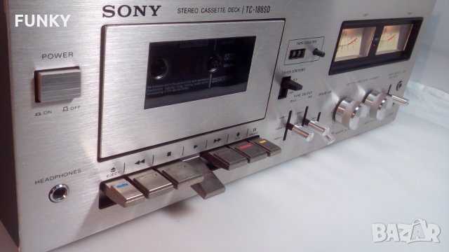 Sony TC-188SD Stereo Cassette Deck (1977-78), снимка 2 - Декове - 34605154