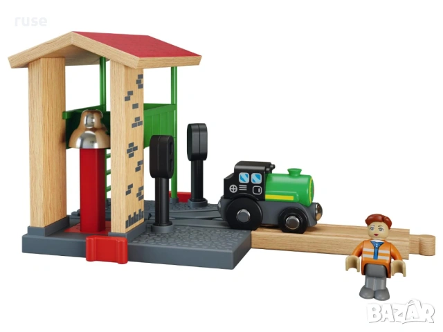 НОВИ! Гара Разпределител за Дървено влакче, снимка 3 - Влакчета, самолети, хеликоптери - 53568929