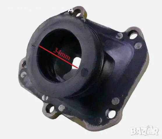 Фланец Маншон за Карбуратор 1999-2010 Aprilia RS125 RS 125 34 mm