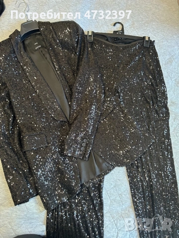 Дамски костюм Манго, снимка 3 - Сака - 53582621