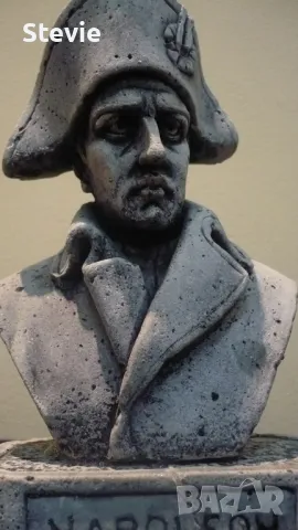 Каменен бюст на Наполеон, снимка 5 - Статуетки - 48158354
