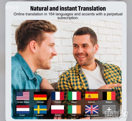 Al преводач, снимка 2 - Bluetooth слушалки - 52415164