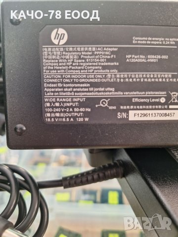 Захранващ адаптер HP PPP016L-E, снимка 2 - Кабели и адаптери - 41595263