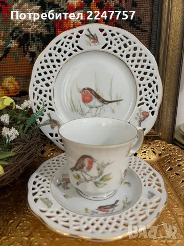 Троен сет порцелан Lindau, снимка 1