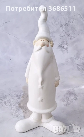 Керамични коледни декорации, снимка 8 - Декорация за дома - 52260903