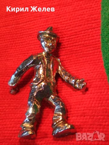 ОЛОВНА ФИГУРКА ЧОВЕЧЕ ПИЯНИЦА МЕТАЛНА СТАТУЕТКА за КОЛЕКЦИЯ ХУДОЖЕСТВЕНА МАЙСТОРСКА РАБОТА 24833, снимка 2 - Колекции - 34485637