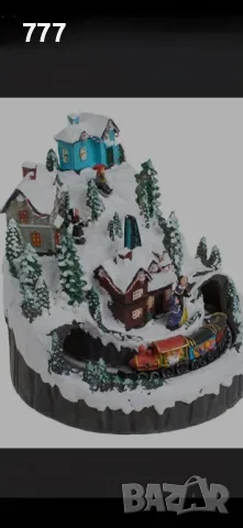 коледна декорация сцена, снимка 3 - Декорация за дома - 48255143