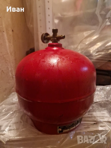 Газова бутилка с приспособление за готвене