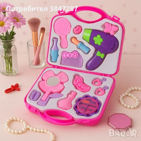 Детски козметичен комплект в куфарче, снимка 3 - Други - 50873860