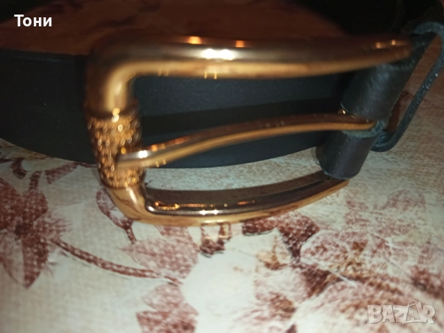 RL Нов Дамски Колан Изцяло от Естествена Кожа 105см, снимка 5 - Колани - 52777188