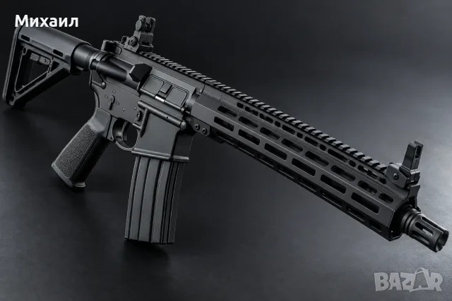 Еърсофт карабина CM.097 AEG Eshooter ETU – Черна [CYMA], снимка 2 - Оборудване и аксесоари за оръжия - 56252899