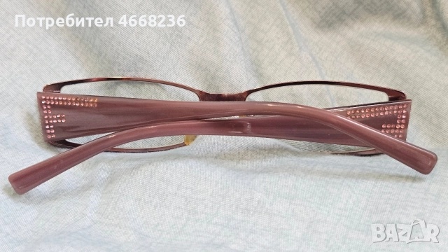 Фенди,с камъни СВАРОВСКИ ,в цвят пепел от рози, снимка 6 - Слънчеви и диоптрични очила - 52863823