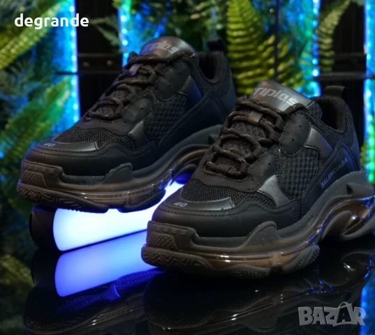 Мъжка Balenciaga track цвят черно и кафяво 41 номер, снимка 2 - Маратонки - 51280117