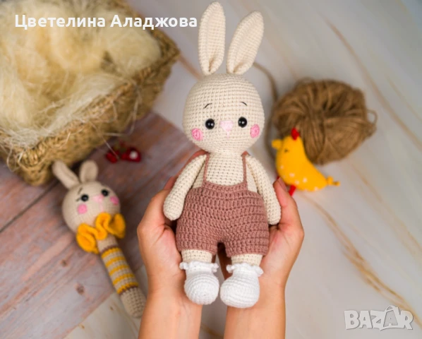 Плетени играчки на една кука , снимка 3 - Плюшени играчки - 50659102