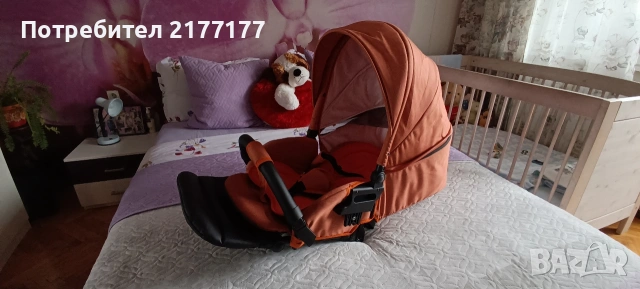 Продавам Buba zaza бебешка количка 3 в 1, снимка 11 - За бебешки колички - 53244395