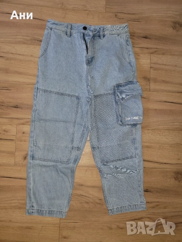 Дамски широки дънки Jack&Jones, снимка 2 - Дънки - 51800094