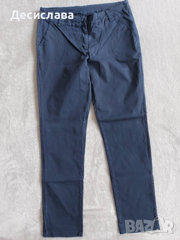 Дамска блуза MANGO и син панталон тип чино плюс гривна и обици, снимка 3 - Комплекти - 40511737