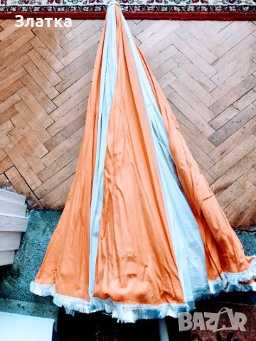 Голям чадър Чадъри за градината,къмпинг Чадър за плаж и всякакви други места От здрав брезентов плат, снимка 10 - Градински мебели, декорация  - 53025295