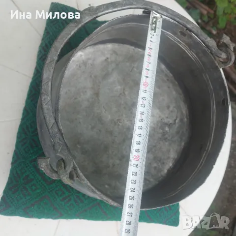 Бакърено менче, снимка 4 - Антикварни и старинни предмети - 50179670