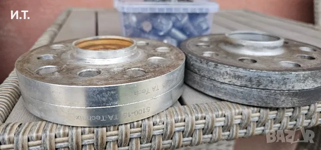 Фланци за Ауди  5х100 и 5х112 / 20 мм  в  с дълги болтове., снимка 7 - Аксесоари и консумативи - 48313463