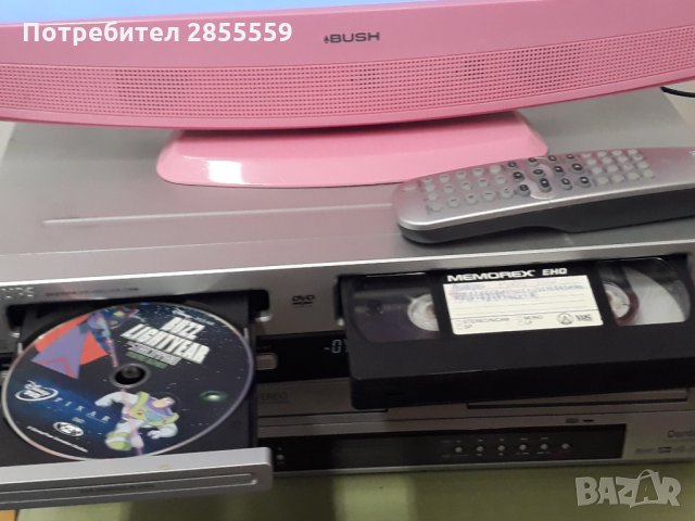 PHILIPS DVD и VHS комбо, снимка 7 - Камери - 35923202