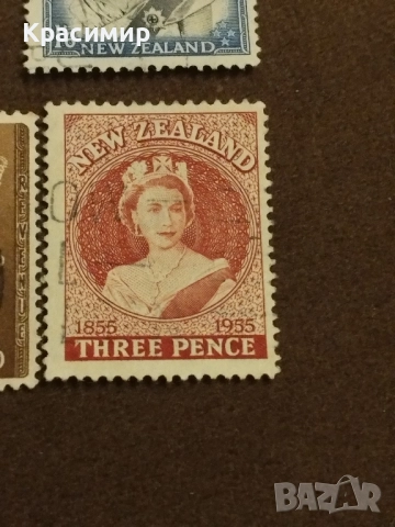 Нова Зеландия.Елизабет . пощенски марки , снимка 9 - Филателия - 52498840