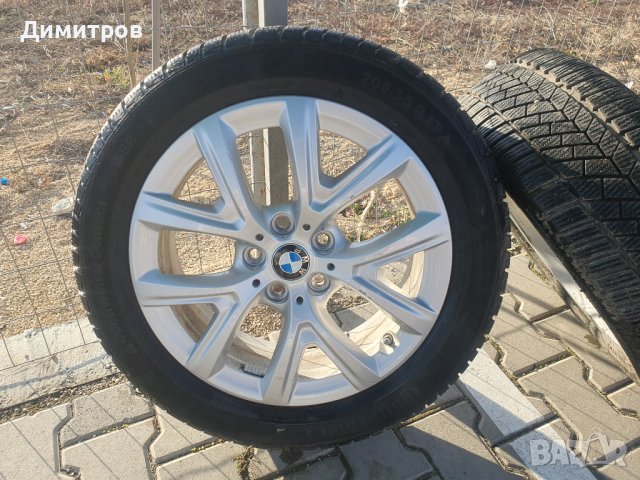 Джанти BMW X1 , 17 цола,междуболтово 5x112 ,с гуми,6J,ET 39, снимка 9 - Гуми и джанти - 44214535