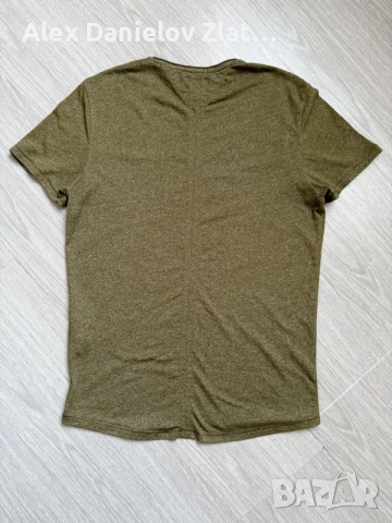 Мъжка тениска Tommy Jeans Essential (XS Slim Fit), снимка 4 - Тениски - 55849393