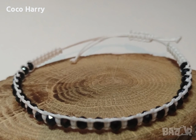 Гривни,ръчно изработени,фасетирани стъклени мъниста, снимка 7 - Гривни - 53012103