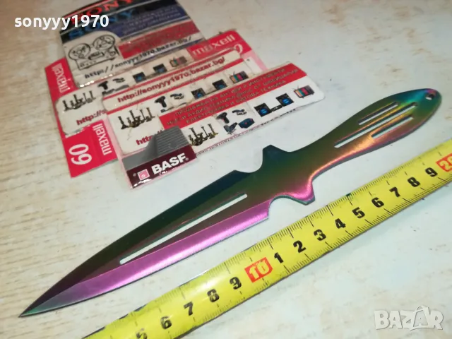 МЕТАЛЕН НОЖ КАМА 1203251541, снимка 3 - Ножове - 49465679