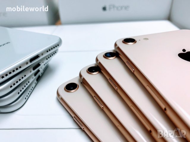 Apple iPhone 8 256GB - 6 месеца ГАРАНЦИЯ + ПОДАРЪЦИ / ЛИЗИНГ