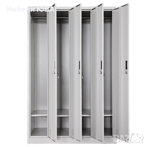 Метален гардероб CR-1242-4 J , снимка 2 - Гардероби - 52693468
