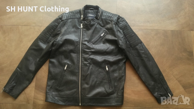JACK & JONES Real Leather Jacket Размер XL мъжко яке естествена кожа 36-67