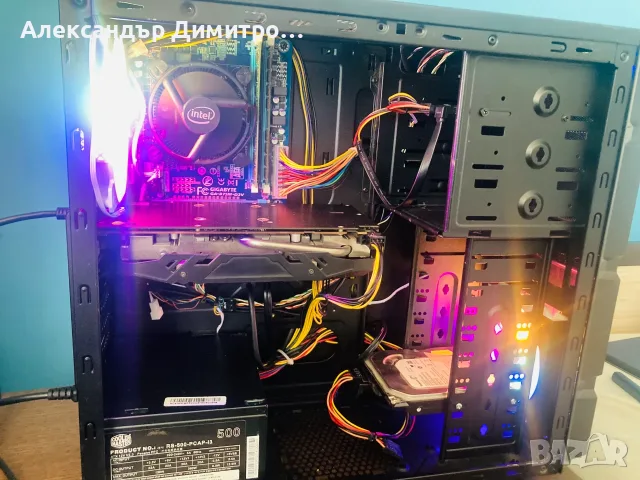 Геймърски Intel I7 2600,RX 580 4GB,16GB RAM,128 SSD+500 HDD