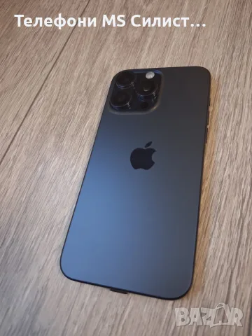 Apple Iphone 15 Pro MaX  💎Blue 💎Titanium 98% Батерия в Гаранция, снимка 3 - Apple iPhone - 55830453