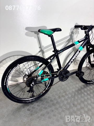 Велосипед Btwin 24 цола/ колело, снимка 4 - Велосипеди - 53733023