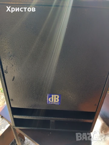 DB Акативна озвучителна система, снимка 10 - Аудиосистеми - 50665609