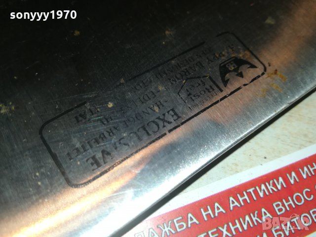 HAPPY BARON-EXCLUSIVE-САТЪР ВНОС GERMANY 2302222032, снимка 15 - Ножове - 35895679