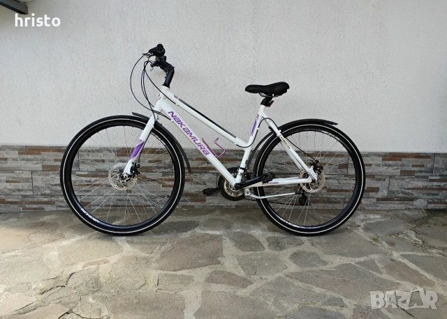 АЛУМ. дамски велосипед NAKAMURA 28 цола, снимка 2 - Велосипеди - 53754241